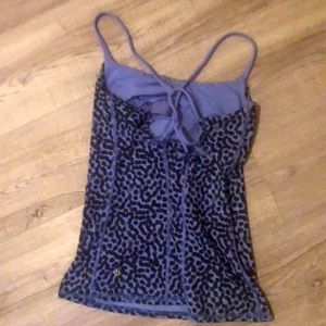 Strappy Lululemon Top w/ Built-in Bra